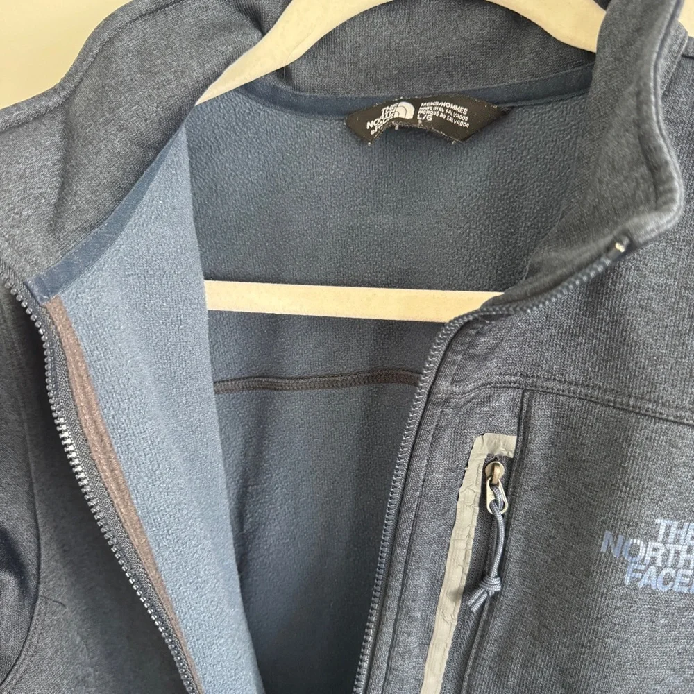 The North Face Navy Blue Half-Zip Fleece Jacket